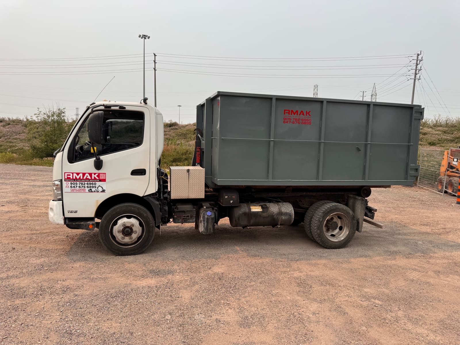 Bin truck ready