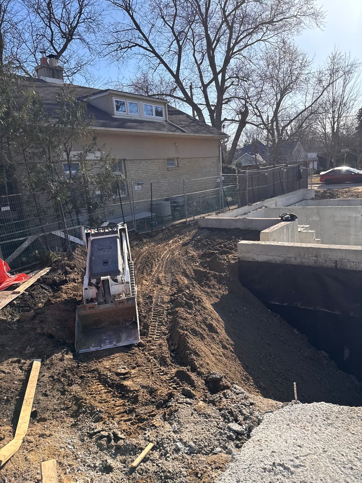 Waterproofing Excavation